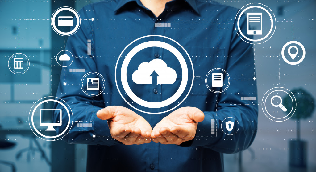 Cloud-based technology used for various tasks like security