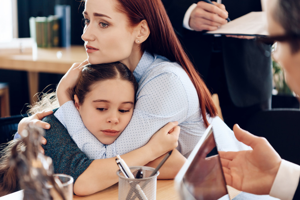 A child given to her mother